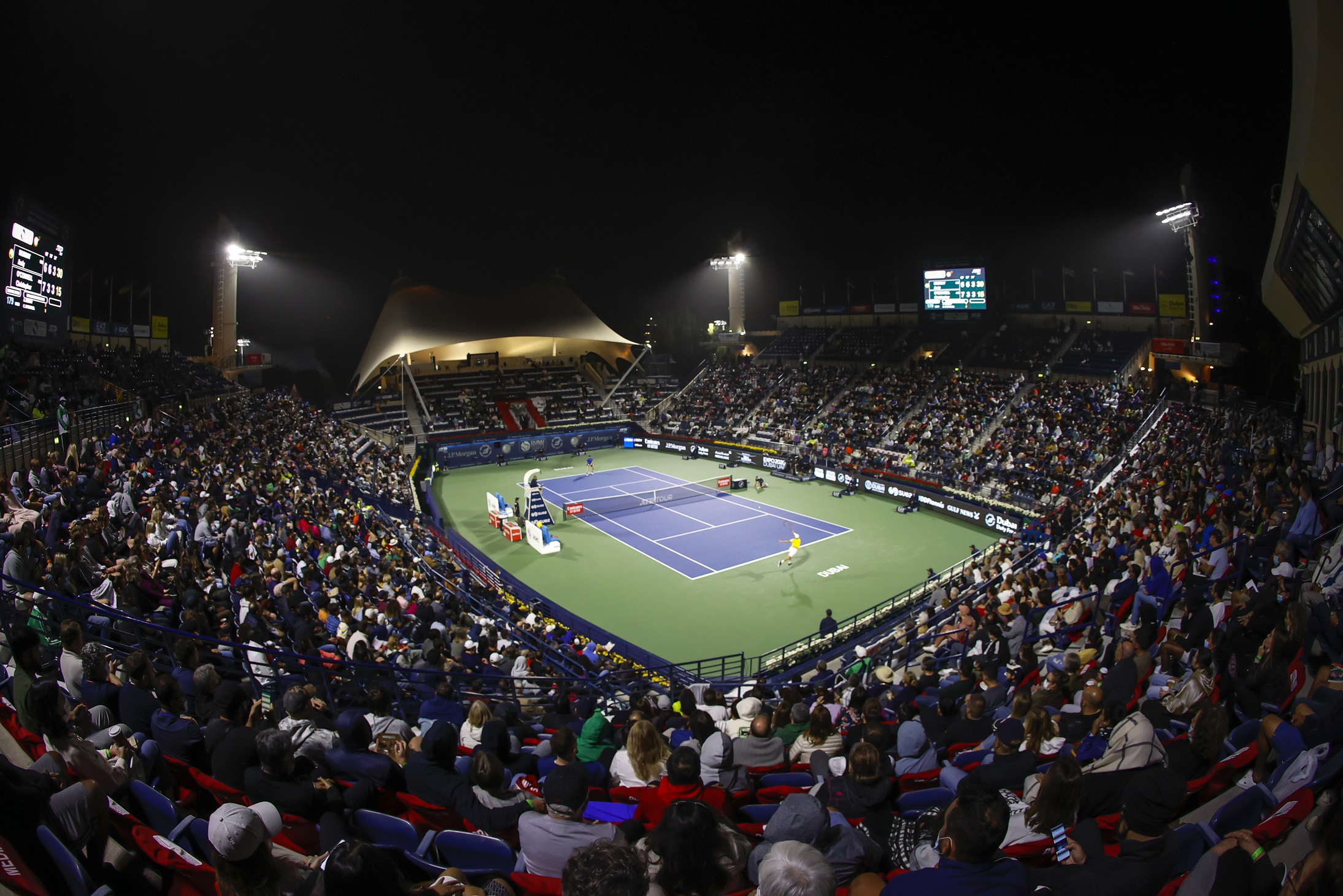 Stadium - Dubai Duty Free Tennis Championships