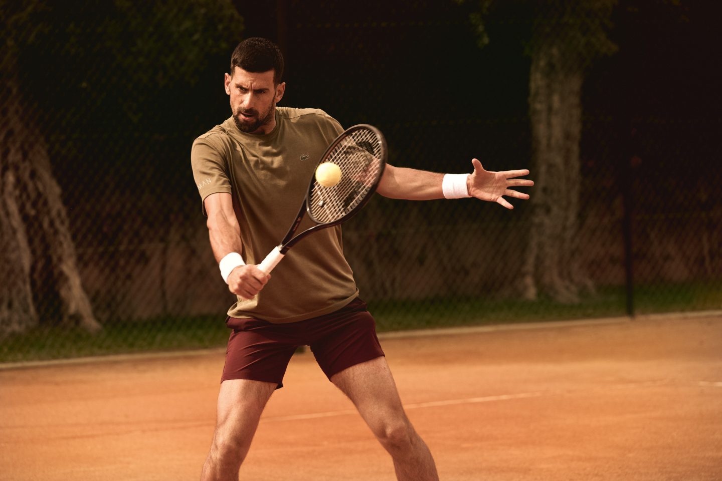 Novak Djokovic at Amanjena, Morocco